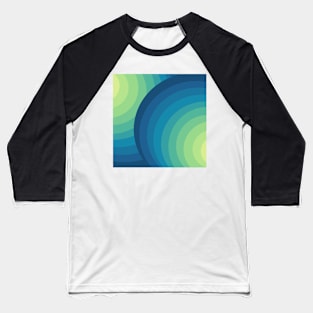 Circle gradients vibrant  -colorful Baseball T-Shirt